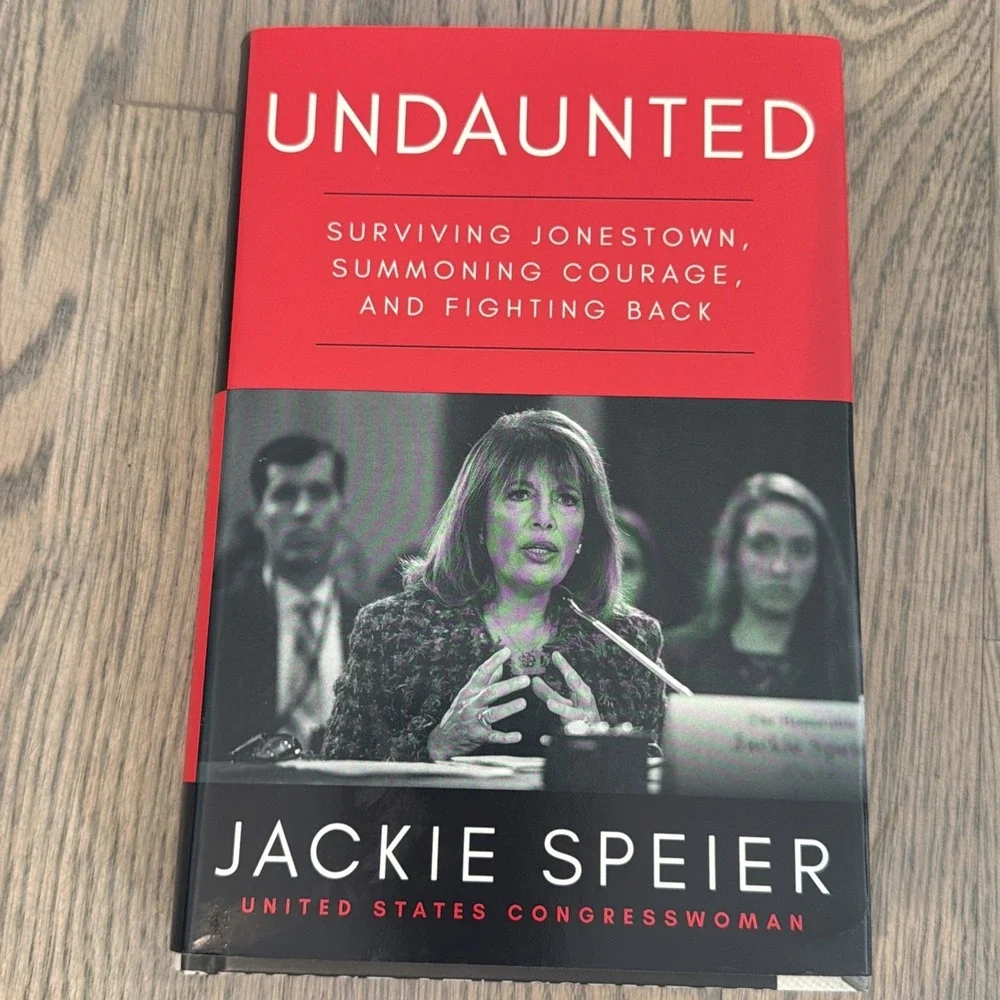 SIGNED Undaunted: Surviving Jonestown.. by Jackie Speier‎ Autographed Book RARE